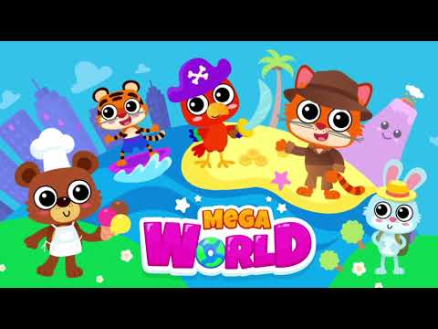 Bini Mega World-spellen voor kinderen