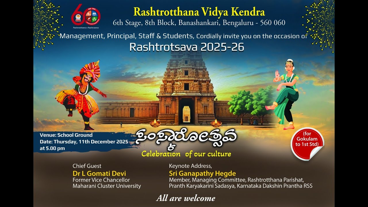 Class PKG to Class 1 - Rashtrotsava-  Theme : Samskarotsava 2025-26