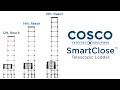 Cosco telescoping ladder features