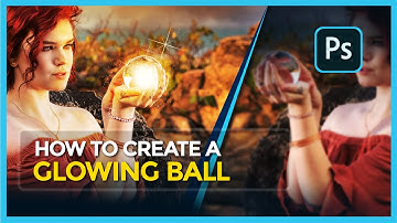 Photoshop Tutorial | How to Create a Magical Glowing Ball