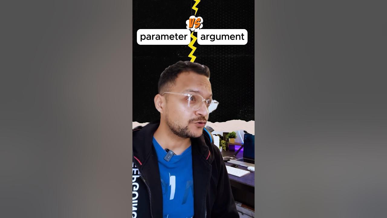 Parameter vs Arguments in programming - YouTube