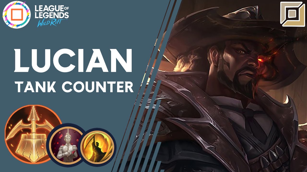 Counter Tank with this build || Wild Rift Lucian Gameplay || Lucian Build  and Runes || Emerald Rank - YouTube