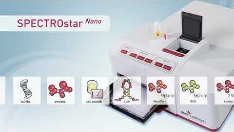 SPECTROstar Nano  Microplate, Cuvette and Low Volume DNA Absorbance Reader   YouTube
