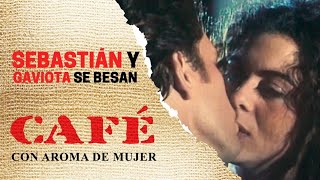 Sebastián y Gaviota se enamoran a primera vista | Café, con aroma de mujer 1994