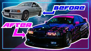 BUILDING A WIDEBODY BMW IN 10 MINUTES!