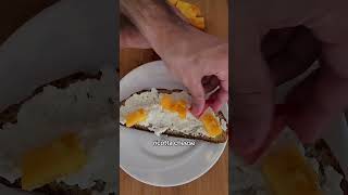 Ricotta toast! An easy way to use your tomatoes this season #toast #recipes #ricotta  #tomatoseason