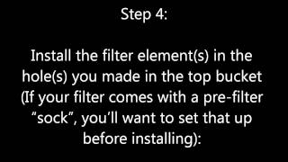How to Make Your Own Water Filter Purification System Step by Step