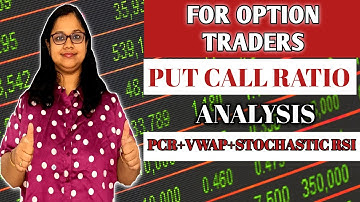 PUT CALL RATIO(PCR RATIO) ANALYSIS|| NSE OPTION CHAIN ANALYSIS|| OPTION TRADING||