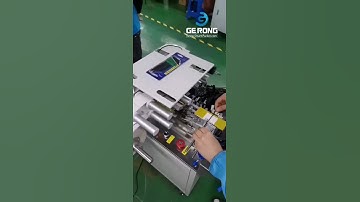 High accuracy semi automatic cable wire flat tube straw labeling machine cable labeler video