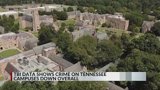 TBI data shows crime on Tennessee college campuses down overall