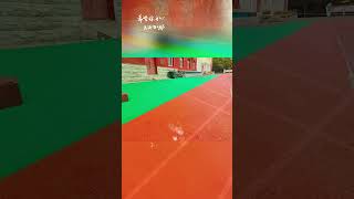 How to design the safety playground surfaces? Poured in place EPDM TPV granules surface pu binder