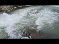 Гірська річка зимою