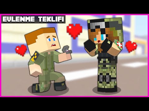 ASKER BEBEK, ASKER KIZ'A EVLENME TEKLİFİ EDİYOR! 😱 - Minecraft ZENGİN FAKİR HAYATI