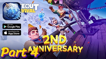 Whiteout Survival Gameplay Walkthrough Part 4 - Facing a Deadly Blizzard! 🥶❄️ (iOS, Android)