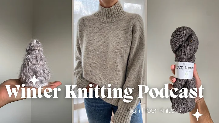 Winter Knitting Podcast // Holiday Decorating, Cai...