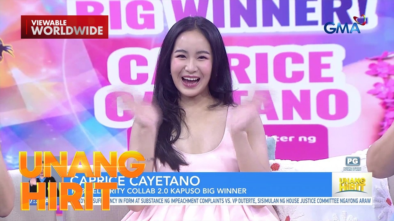 Каприс Каэтано, уверенный победитель в PBB Collab 2.0 | Унан Хирит