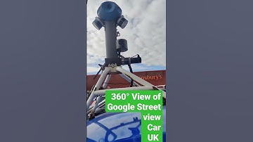 360° view of #google #streetview #car #maps  (360°view of Google Street view car.