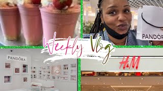 Weekly Vlog || Meetings || Mall Run ||H&amp;M Finds|| Pandora Experience (He Tried It)