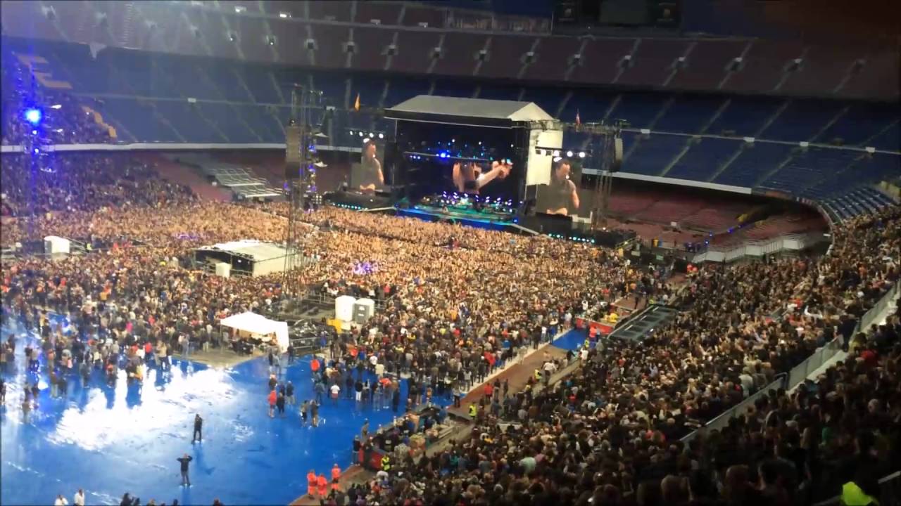 Bruce Springsteen Barcelona 2016 Inici concert YouTube Bruce Springsteen Barcelona 2016 Inici concert YouTube
