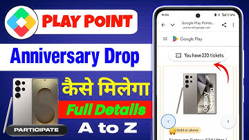 Google Play Points 3rd Anniversary Drop 🔥 Win Free Pixel Phone & Rewards | Full Guide