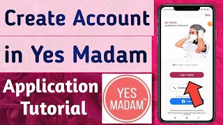 How to Create Account in Yes Madam App screenshot 3