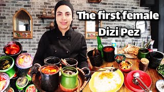 The best and tastiest daisy and omelette at the restaurant of the first female dizi pez