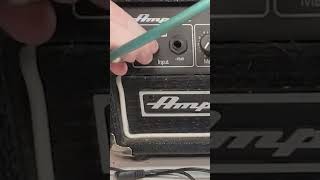 Plugging in #sweetwater #guitar #bass #ampeg #mxr #epiphone #analogchorus #thunderbird