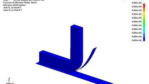 LS-DYNA Examples - Bending