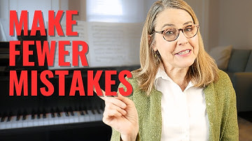 What to Do About Mistakes When You Practice Piano