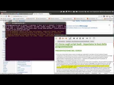 Corso sugli script bash parte 01 - introduzione