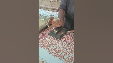 Block Printing #HandmadeWithLove #FabricDesign techniques