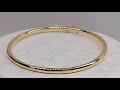 Te Gusta Esta Pulsera Rígida De Oro 18 Quilates?