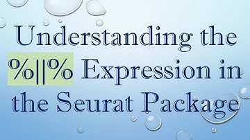 Understanding the %||% Expression in the Seurat Package