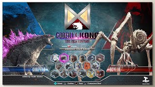 Godzilla vs scylla with Healthbars | GxK 2: TNE (Trailer) | Concept Game UI 7
