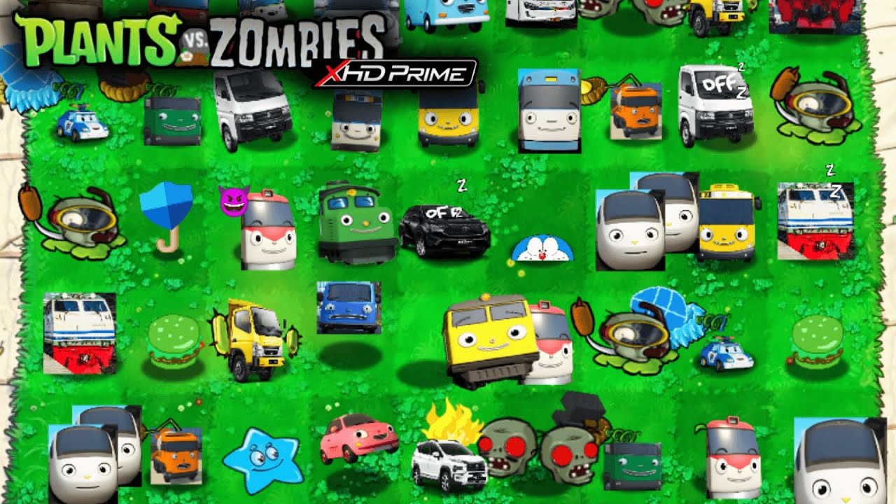 Plants vs Zombies XHD Prime v1.7 PLUS (Part 2) | Hard Mode Mod With Trucks, Trains & More | Download