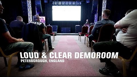 Loud & Clear demo draws VIPs to Peterborough (with English subtitles)