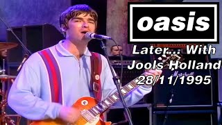 Oasis - Live on Later... With Jools Holland, 28/11/1995