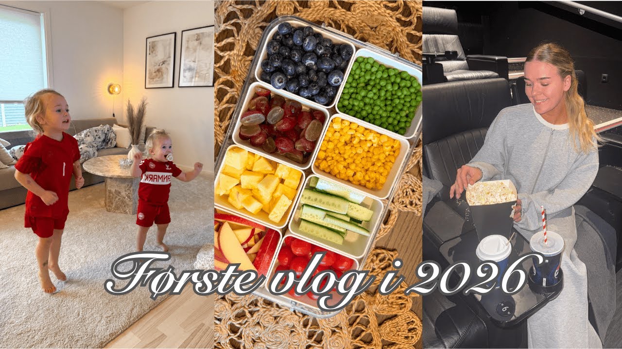 VLOG: indkøbs haul, hygge med pigerne, hjemmelavet snacks og i bio (ser the housemaid)