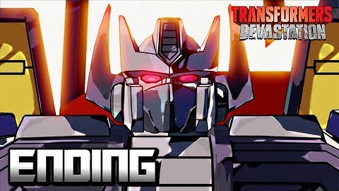 TRANFORMERS DEVASTATION FULL ENDING / Post-Credits Scene / Final Boss Fight