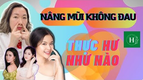 NÂNG MŨI KHÔNG ĐAU CÓ LÀ SỰ THẬT I HUONG ANVEE OFFICIAL