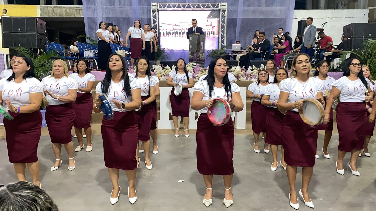 Encerramento EBM 2023. Batalhão de irmãs! Foi lindo 🙌