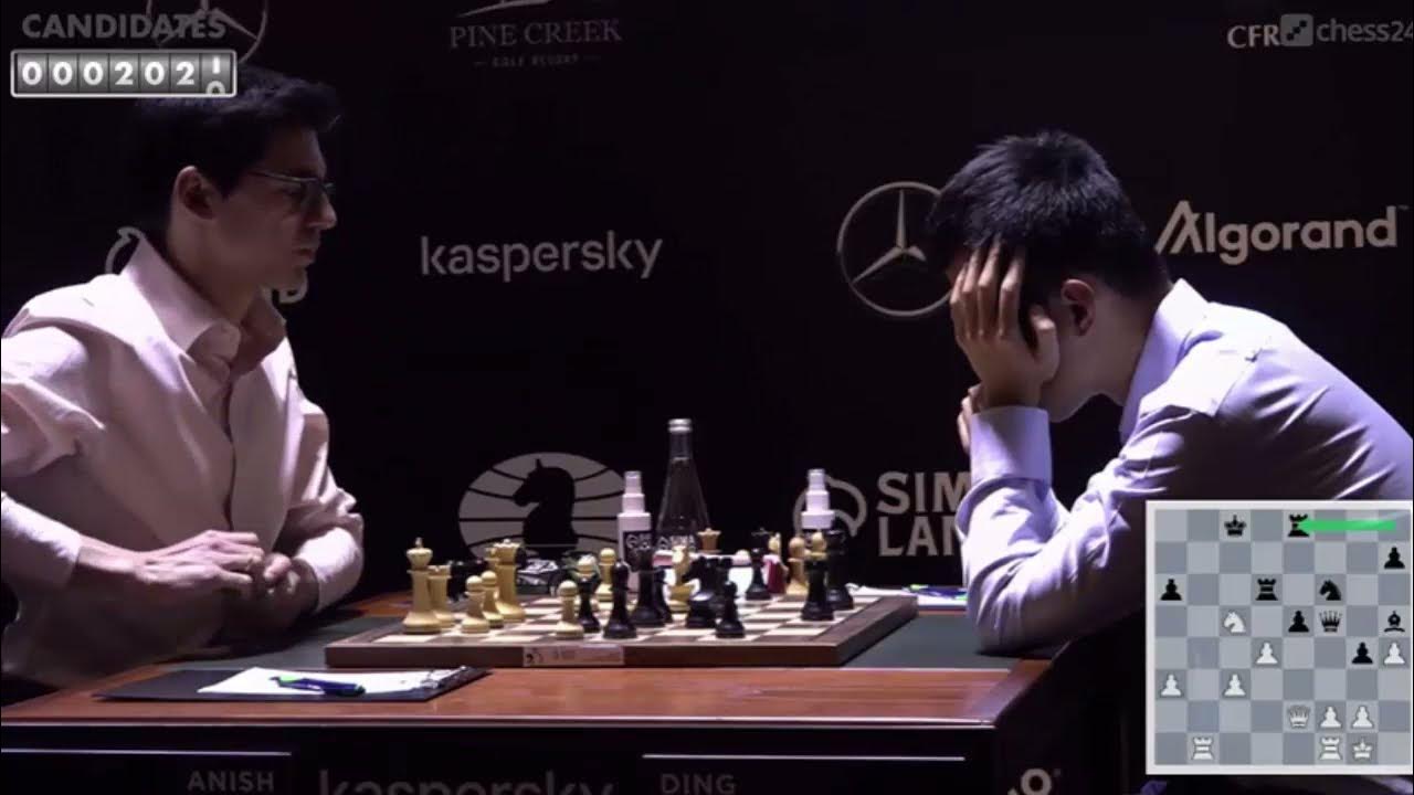 Anish Giri vs Ding Liren  FIDE Candidates 2021 