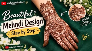New mehndi design💖💫💥🧿 #heenadesign #mehndidesign #heena #bridal #newmehndidesign