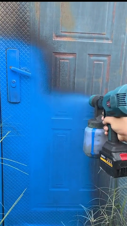 Spray Gun Elektrik Alat Semprot Cat Modern untuk Hasil Maksimal