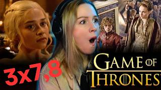 This show is getting out of hand!! Game of Thrones S3, E7-8 FIRST TIME REACTION