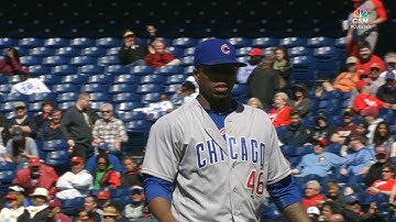 CHC@PHI: Strop fans the side in the 8th inning