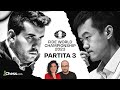Campionato del Mondo di Scacchi FIDE 2023 -  Partita 3 del match Nepo-Ding