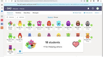 Jany Bi MIE 86 - Hướng dẫn tạo tài khoản classdojo và làm quen cơ bản