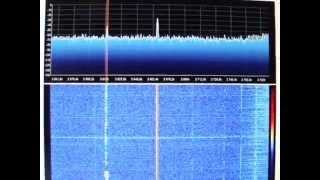80Meter 3615KHz receiving direct sampling mode RTL SDR