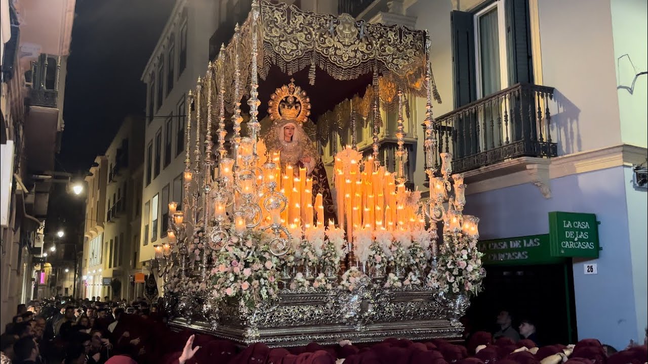 4K | VIRGEN DE LA SALUD | Calle Nueva | Málaga 2025